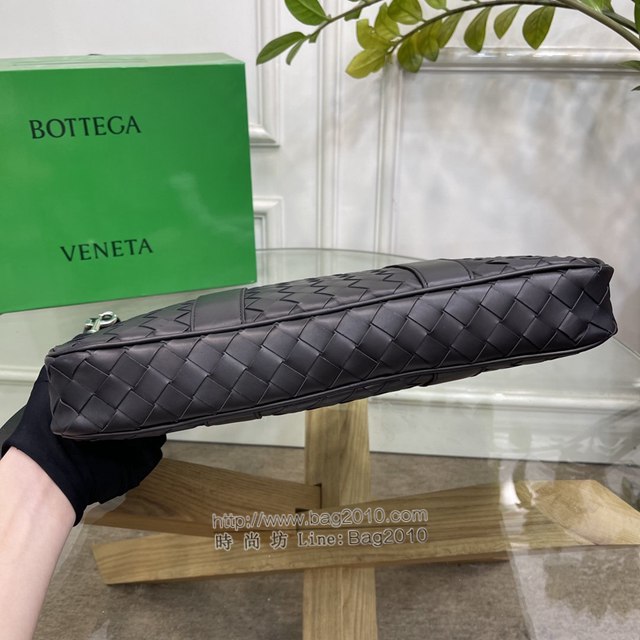 Bottega veneta高端男包 98082 寶緹嘉原單胎牛皮男包 BV經典款編織男士手提公事包  gxz1192